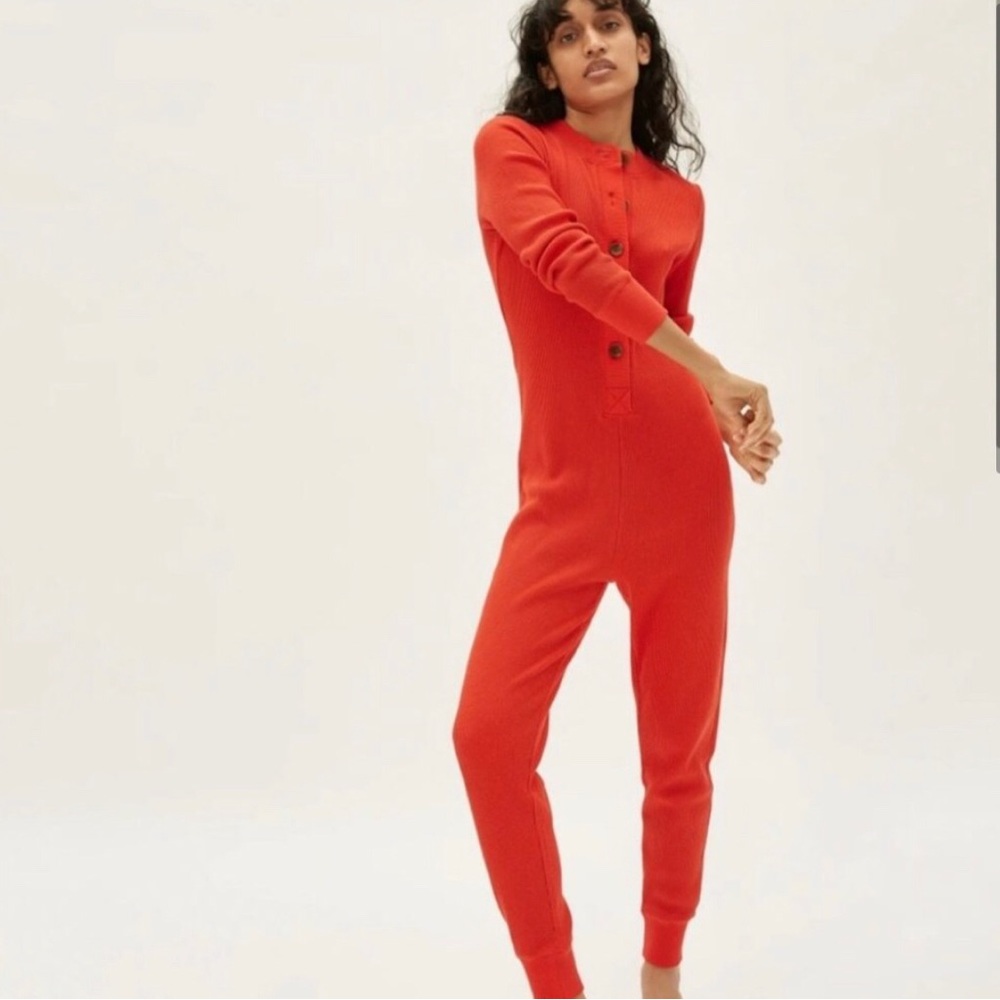 Everlane Waffle Knit Onesie
